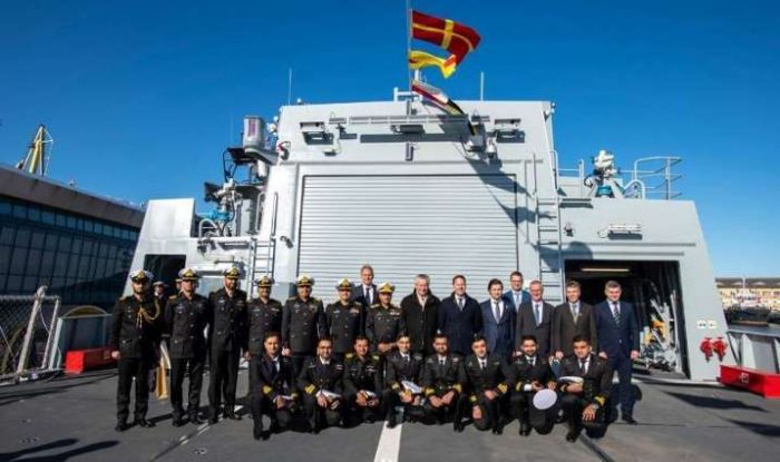2300 Tons DAMEN Offshore Patrol Vessel (OPV) PNS YARMOOK Commissioning Ceremony