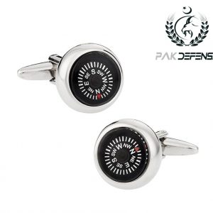 Antique Silver Compass Cufflinks