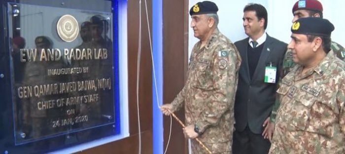 COAS inaugurates EW and GSR Labs at NRTC Haripur