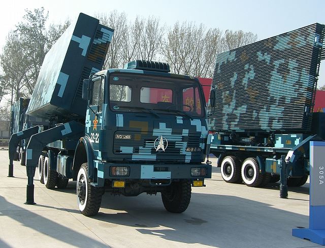 HQ-9 SAM SYSTEM Type 305A 3D Acquisition Radar