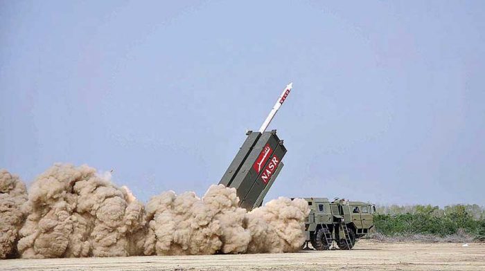 NASR Tactical Nuclear Missile MLRS Launching Picture