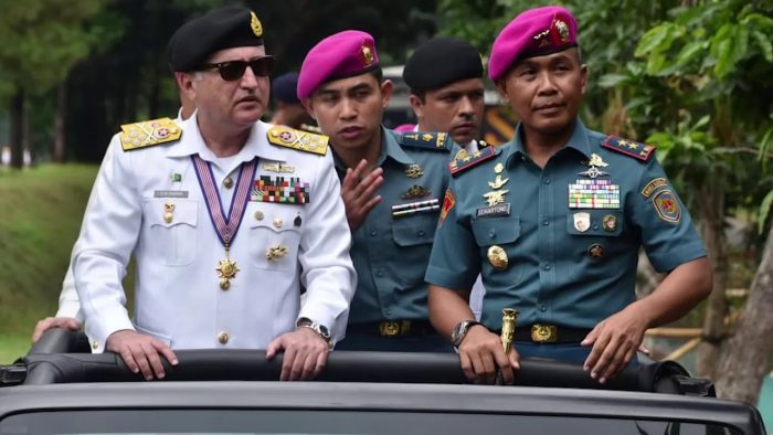 PAKISTAN NAVAL CHIEF Conferred With Indonesian Highest Military Award Bintang Jalasena Utama
