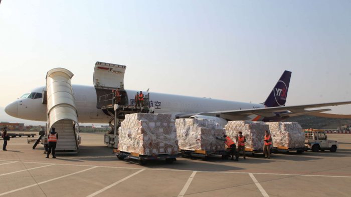 CHINA Sent Medical Supplies to PAKISTAN