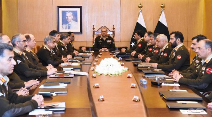 COAS Chaired 230th Corps Commanders Conference