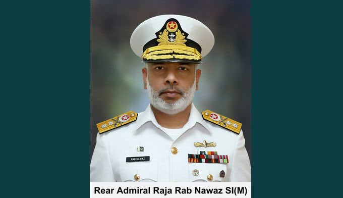 Commodore Raja Rab Nawaz promoted to the Rank of Rear Admiral