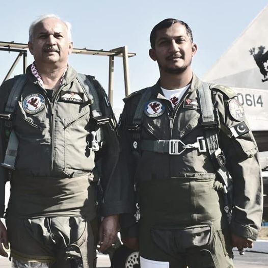 PAF PILOT WING COMMANDER NAUMAN AKRAM SHAHEED