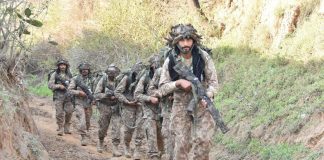 PAKISTAN ARMY Team at PAKISTAN ARMY Team Spirit (PATS) Competition 2020