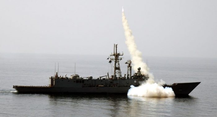 PAKISTAN NAVY Live Missile Firing from Fast Attack Missiel Craft