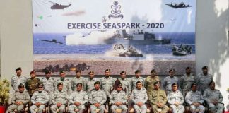 PAKISTAN NAVY SEASPARK-20 Debrief Session