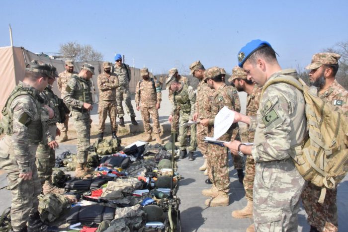 TURKISH BLUE BERETS at PAKISTAN ARMY Team Spirit (PATS) Competition 2020