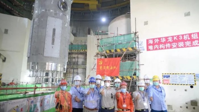 CHINA Installs Hualong Nuclear Reactor One at Karachi Nuclear Power Plant