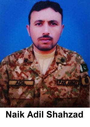 NAIK ADIL SHAHZAD SHAHEED