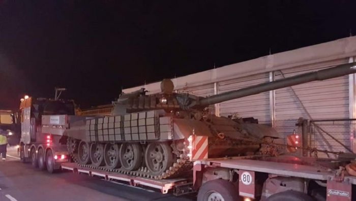 Serbia Delivered first batch of 100 Modernized T-55 Tanks to PAKISTAN