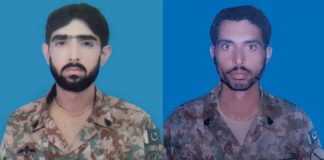 TWO PAKISTAN ARMY SOLDIERS MARTYRED IN IBO AT NORTH WAZIRISTAN