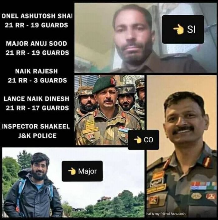 5 highly trained indian commandos killed during shootout with Freedom Fighters
