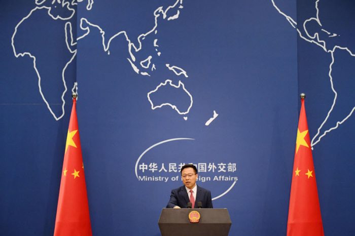 CHINESE FOREIGN MINISTER SPOKESPERSON ZHAO LIJIAN REJECTS indian OBJECTIONS ON DIAMER BHASHA DAM
