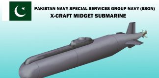 PAKISTAN NAVY X-CRAFT MIDGET SUBMARINE