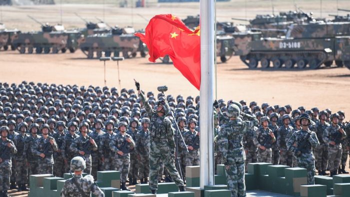 CHINESE PLA FORCES in LADAKH