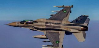 PAF F-16 WITH IRST AND SNIPER ADVANCED TARGETING PODS (ATP)