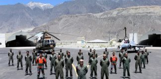 PAKISTAN AIR CHIEF Witnesses Operational Exercise At Qadri Forward Operating Base In Gilgit-Baltistan