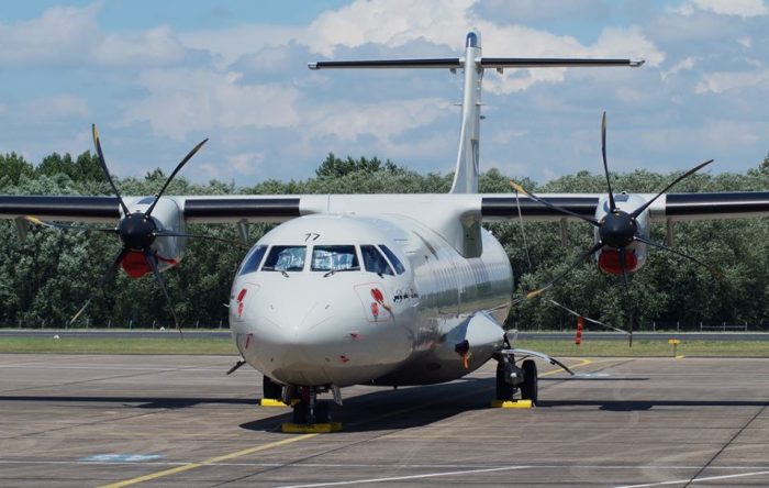 PAKISTAN NAVY ATR-72-500 Maritime Patrol Aircraft with Callsign PN77 Arrived In Germany For Major Upgradation