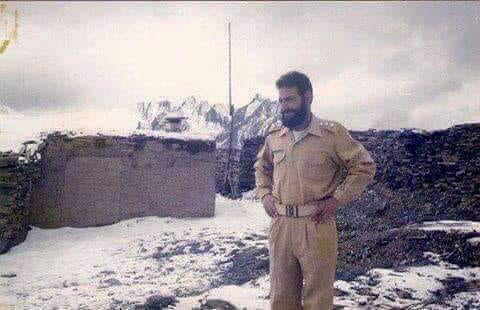 CAPTAIN KARNAL SHER KHAN PIC FROM HIS POST AT TIGER HILL . . .