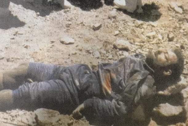 SACRED BODY OF CAPTAIN KARNAL SHER KHAN SHAHEED IN TRACK SUIT