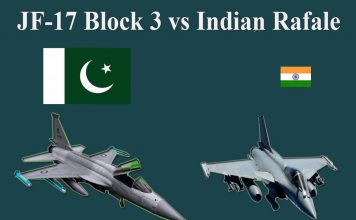 True Comparison between JF-17 Thunder Block-3 and indian rafale jet