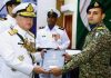 CNS Zaffar Mehmood Abbasi Confers Military Awards Among PAKISTAN NAVY Personnel