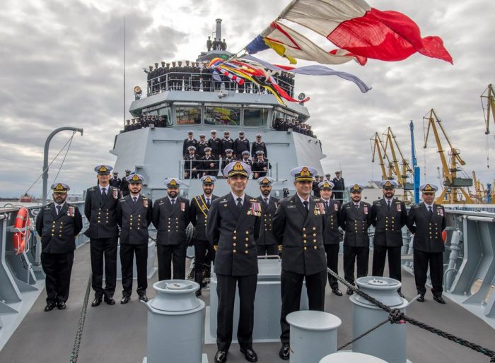 Newly Built Stealth Warship PNS TABUK Joins PAKISTAN NAVAL Fleet After Commissioning Ceremony At Romania