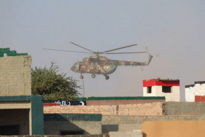 PAK ARMY MI-17 Helicopter During the DRUZHBA-V 2020 Exercise