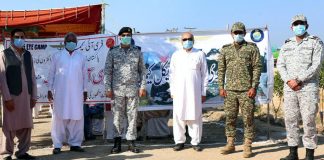 PAKISTAN NAVY Establishes Free Medical And Eye Camp At Keti Bandar In Sindh