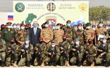 PAKISTAN Russia Friendship Drills DRUZHBA 2020 Kicks Off At Tarbela