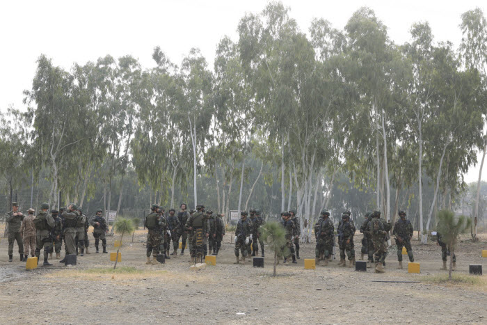 PAKISTANI and Russian Soldiers during the DRUZHBA International Joint Drills