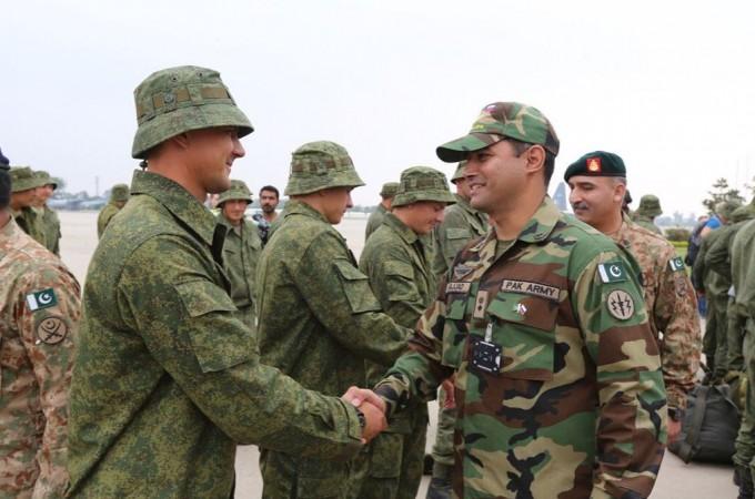 Participants of DRUZHBA 1 Joint Friendship Drills