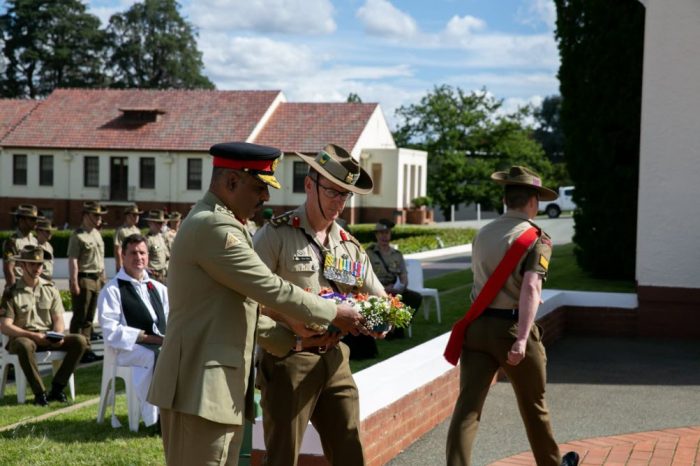 Royal Military College Australia Pays Homage And Rich Tribute To PAKISTAN ARMY Lieutenant Nasir Khalid Shaheed