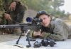 Russian Spetsnaz Sniper At Sniper Training During DRUZHBA 2020 Joint Friendship Drills