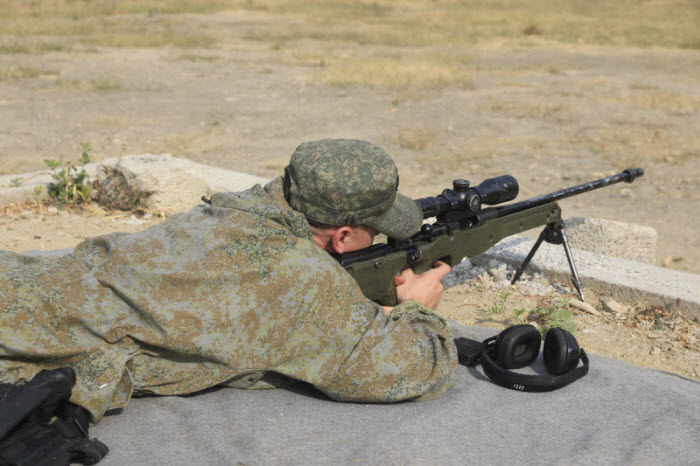 Russian Spetsnaz Solder During DRUZHBA 2020 Exercise