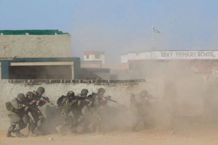 SOF of PAKISTAN and Russian Federation During the Assault On Hostage Mockup Exercise