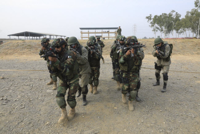 SSG and Spetsnaz during Real Action During the DRUZHBA-V 2020 Joint Exercise