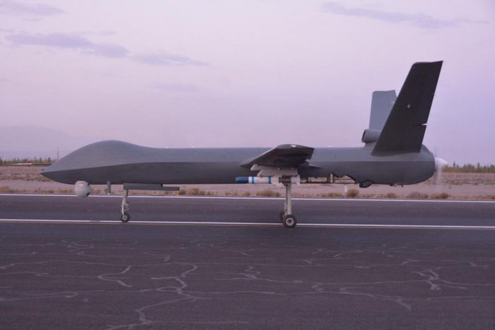 Side View of CH-4 Rainbow Long Range Armed Drone