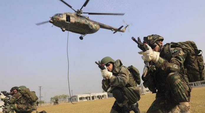 Special Forces Operators of ISLAMIC REPUBLIC OF PAKISTAN And Neutralizes Terrorists During DRUZHBA-V 2020 Exercise
