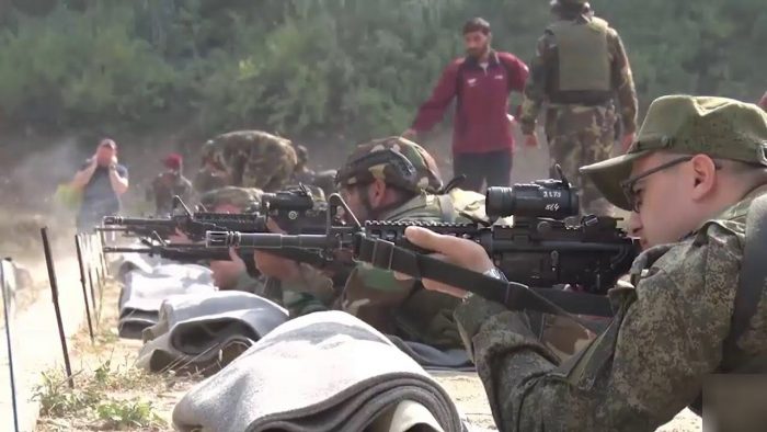 Special Forces Operators of PAKISTAN and Russian Federation Druzhba-V 2020 Exercise