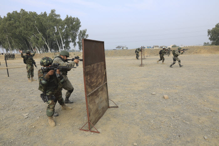 Special Forces Operators of SSG and Spetsnaz During Tactical Shooting Exercise During DRUZHBA 2020 Exercise