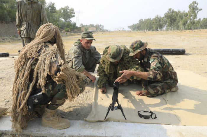 Special Forces of PAKISTAN and Russian Federation During DRUZHBA 2020 Joint Drills