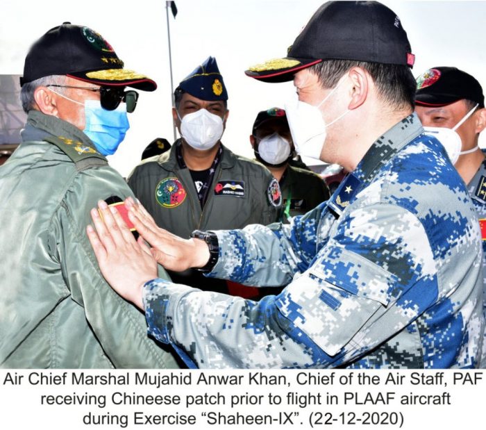 CAS Air Marshal Mujahid Anwar Khan Flew Air Superior Sortie in Hi-Tech CHINESE Fighter Jet