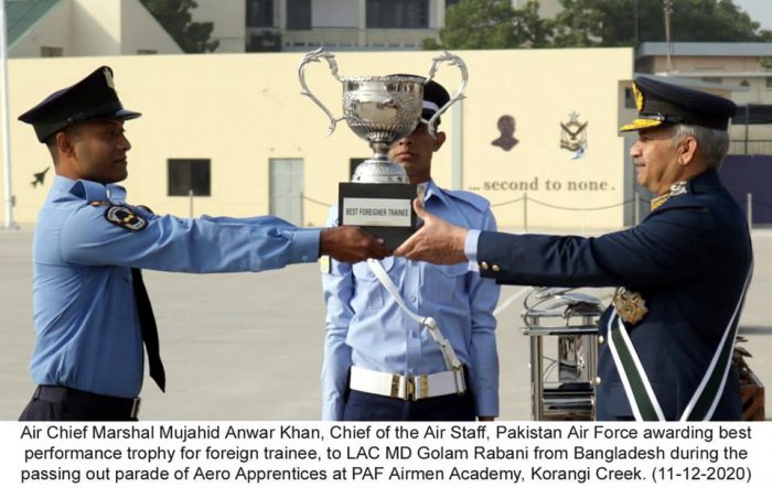 CAS Air Marshal Mujahid Anwar Khan said PAF ready to Thwart any Aggression towards the Sacred Country PAKISTAN