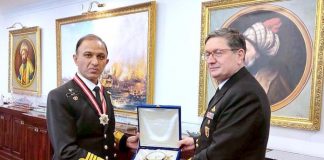 CNS Admiral Amjad Khan Niazi Conferred With Legion of Merit of the TURKISH