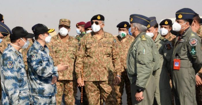 COAS General Bajwa Witnessing PAKISTAN CHINA Shaheen-IX Joint Air Exercise