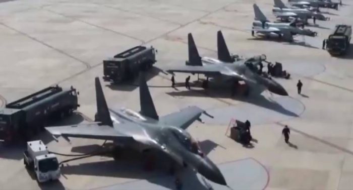 PAF and PLAAF Fighter Jet during Shaheen-IX Joint Air Drills